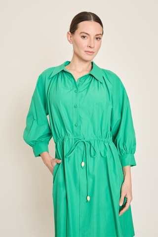 Abito a camicia - Verde
