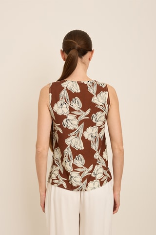 Top - Marrone scuro