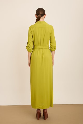 Abito a camicia - Verde chiaro