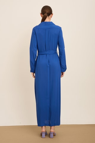Abito a camicia - Blu
