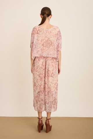 Abito midi - Rosa chiaro