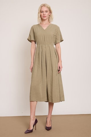 Abito midi - Taupe