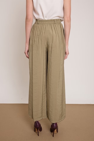 Pantaloni wide legs - Taupe