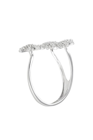 Ring Bouquet Glacé - Witgoud en Diamanten