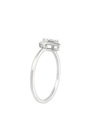 Bague Trésor Éternel - Or blanc et diamants