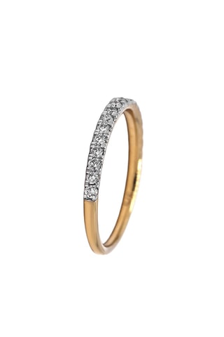 Ring - Geelgoud en Diamanten