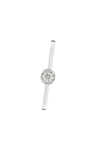 Ring Amoureuse - Witgoud en Diamanten