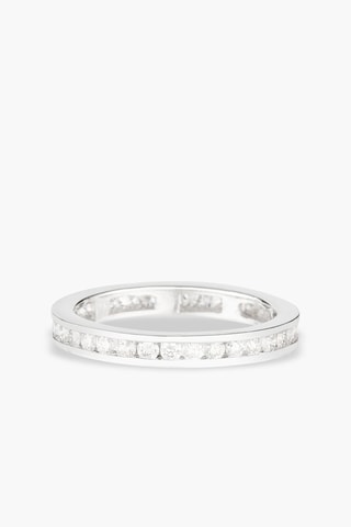 Ring Princière Witgoud en Diamanten
