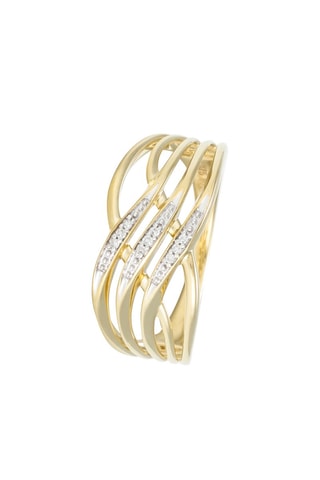Ring Symi Geelgoud en Diamanten