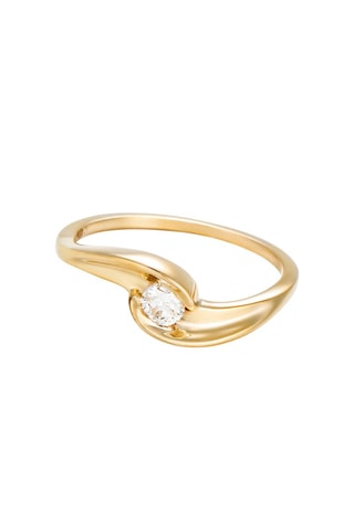 Ring - Geelgoud en Diamanten