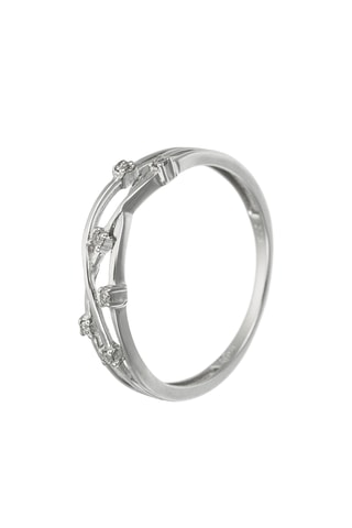 Ring - Witgoud en Diamanten