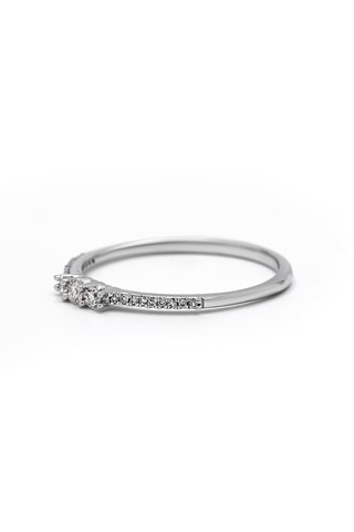 Ring - Witgoud en Diamanten
