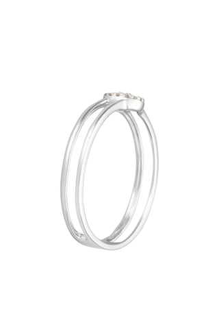 Ring - Witgoud en Diamanten