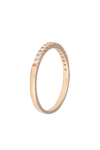 Bague - Or rose et diamants