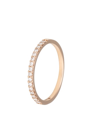 Bague - Or rose et diamants
