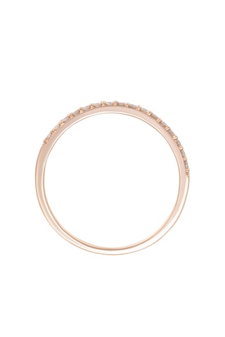Bague - Or rose et diamants