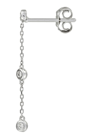 Oorbellen - Witgoud en Diamanten