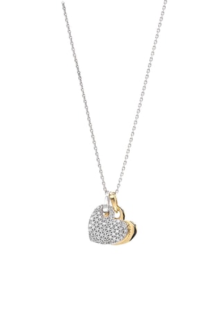Hanger - Geelgoud, witgoud en diamanten