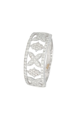 Ring - Witgoud en Diamanten