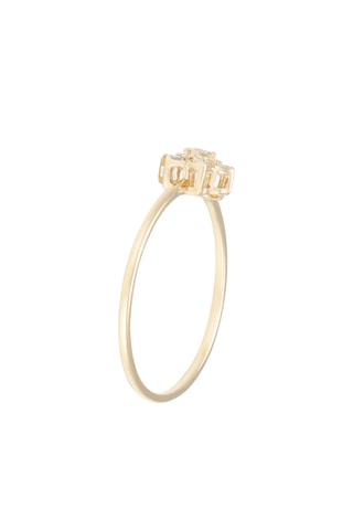 Ring - Geelgoud en Diamanten
