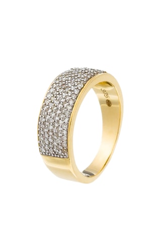 Bague - Or jaune et diamants