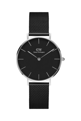 Montre à quartz en acier Ashfield 32 mm - Noir et argenté