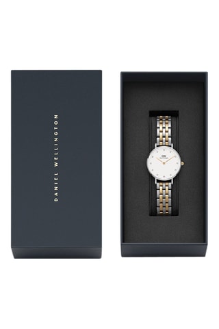 Montre à quartz en acier Petite Lumine - 28 mm - Argenté