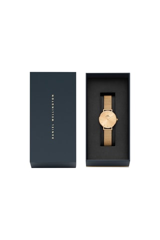 Montre à quartz en acier Unitone - 28 mm - Doré