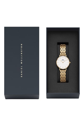 Montre à quartz en plaqué or