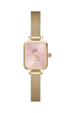 Montre à quartz en plaqué or