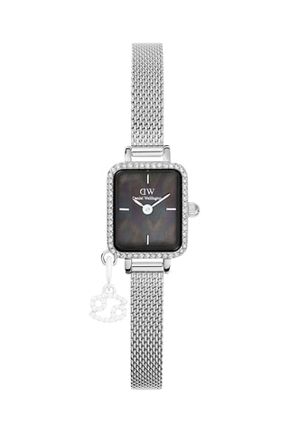 Montre à quartz en acier - Argenté
