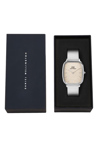 Montre à quartz en acier - Argenté