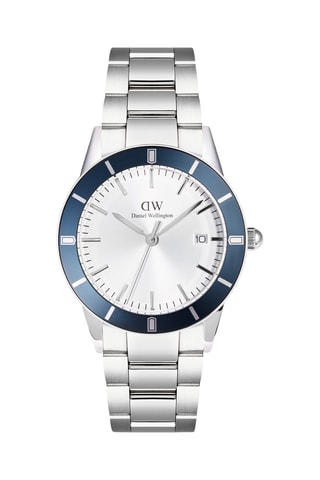 Montre à quartz en acier - Argenté