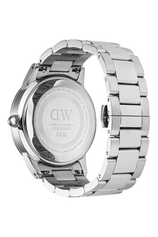 Montre à quartz en acier - Argenté