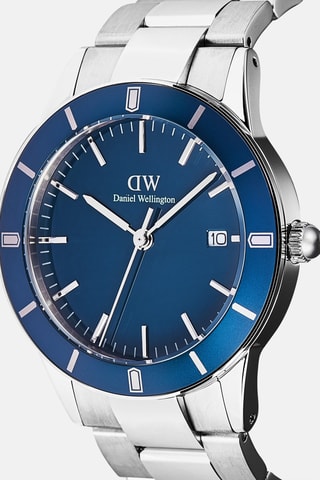 Montre à quartz en acier - Argenté