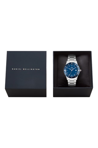 Montre à quartz en acier - Argenté