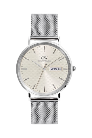 Montre à quartz en acier - Argenté