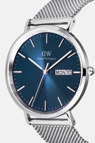 Montre à quartz en acier - Argenté