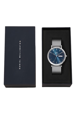 Montre à quartz en acier - Argenté
