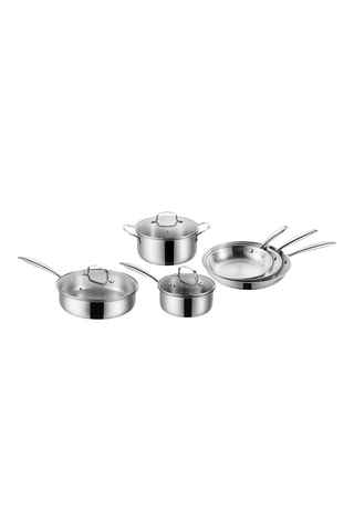 Batterie de cuisine en acier inoxydable Napoli - 9 pièces