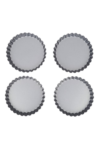 4 moules Pâtisson - 12 cm