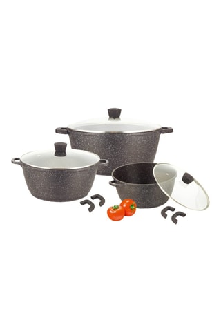 3 faitouts et 3 couvercles L'amovible -  20, 24 et 28 cm - 3, 5 et 7 l