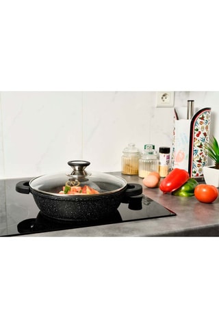 Faitout L'amovible bas revêtement Greblon® C3 - 28 cm