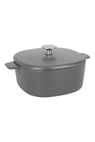 Cocotte en fonte d'acier émaillée - 21,5 x 9 x 21,5 cm - 3 l