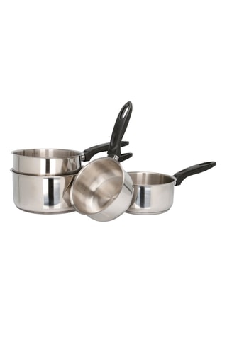 4 casseroles en acier inoxydable Les Spécifiques - 14/16/18/20 cm