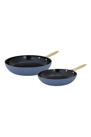 2 poêles avec revêtement en céramique - 24/28 cm