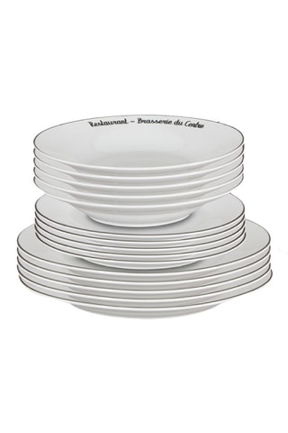 Service en porcelaine - 18 pièces