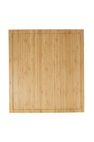 Planche à découper en bambou - 52,5 x 46 x 4,5 cm
