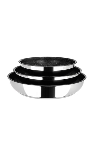 Batterie de cuisine en acier inoxydable Sitramovible Arpège - 8 pièces