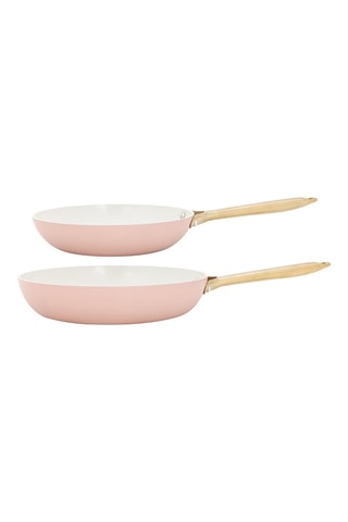 2 poêles avec revêtement en céramique - 24/28 cm